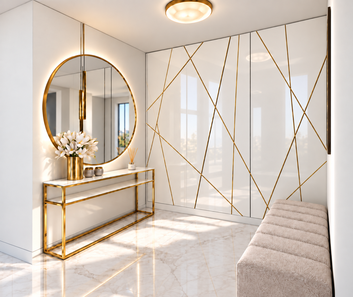 Golden Arrival – előszoba, nappali fény
